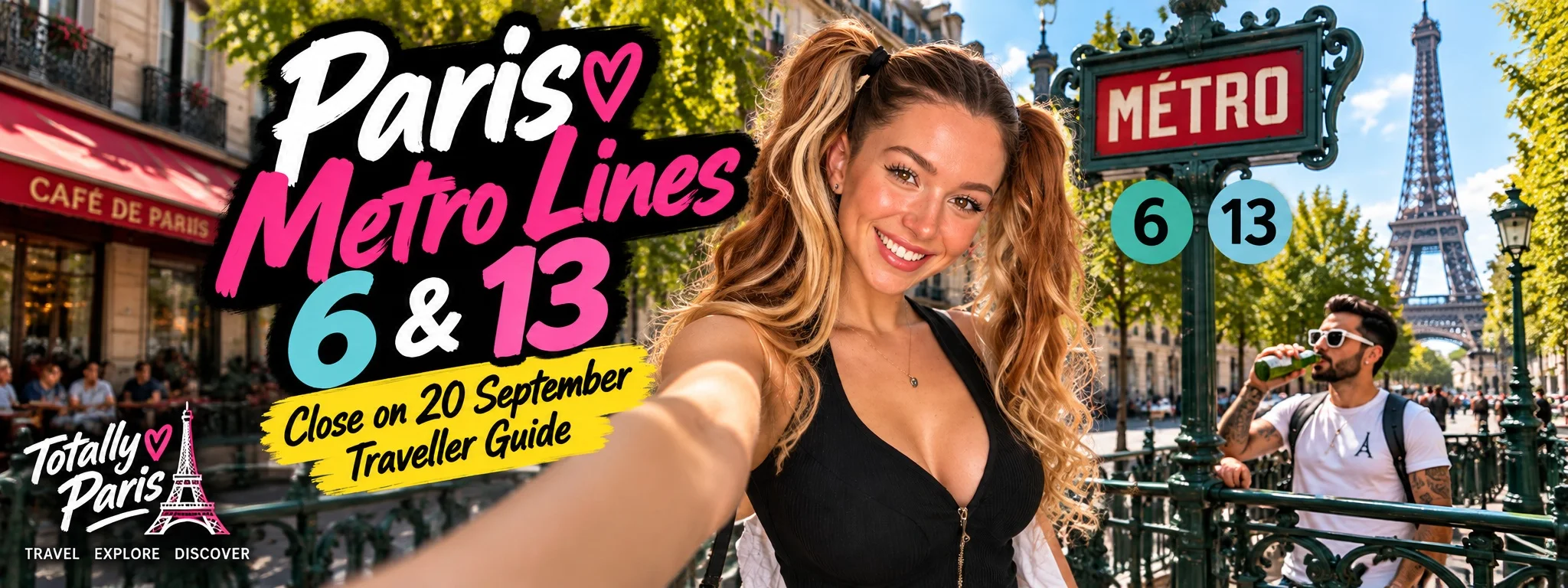 Paris Metro closures on lines 6 and 13